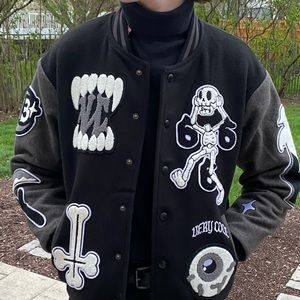 Skater letterman jacket XS